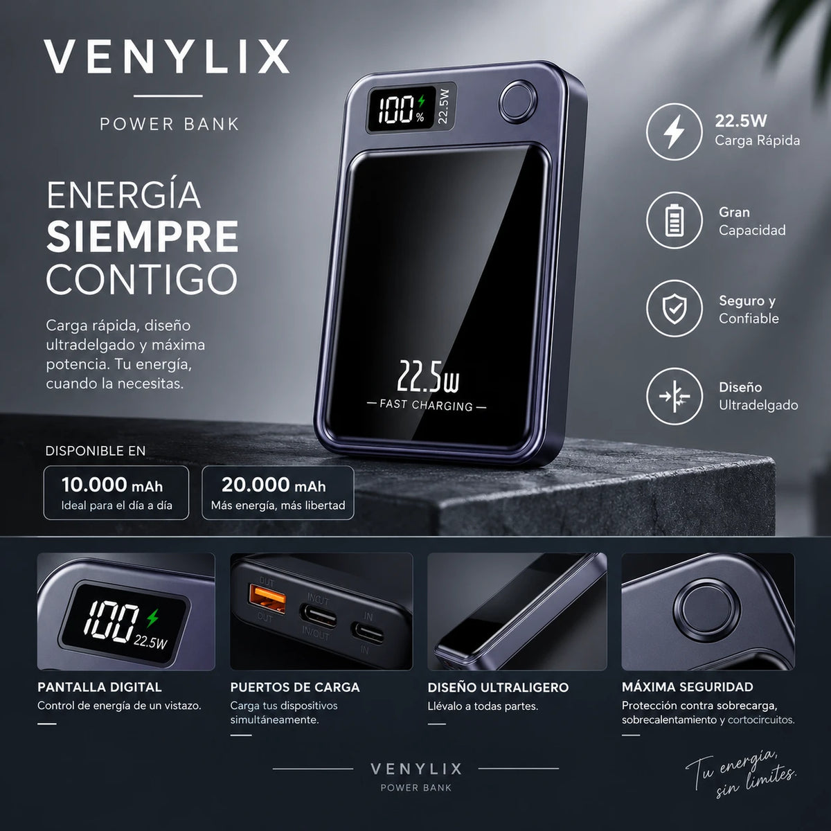 Power Bank 20.000 mAh